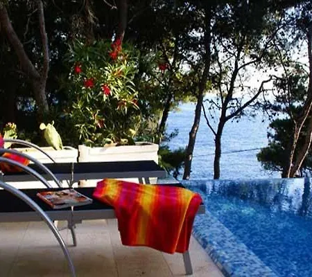 Willa Beachfront Meneghello With Private Pool By The Sea In Hvar On *